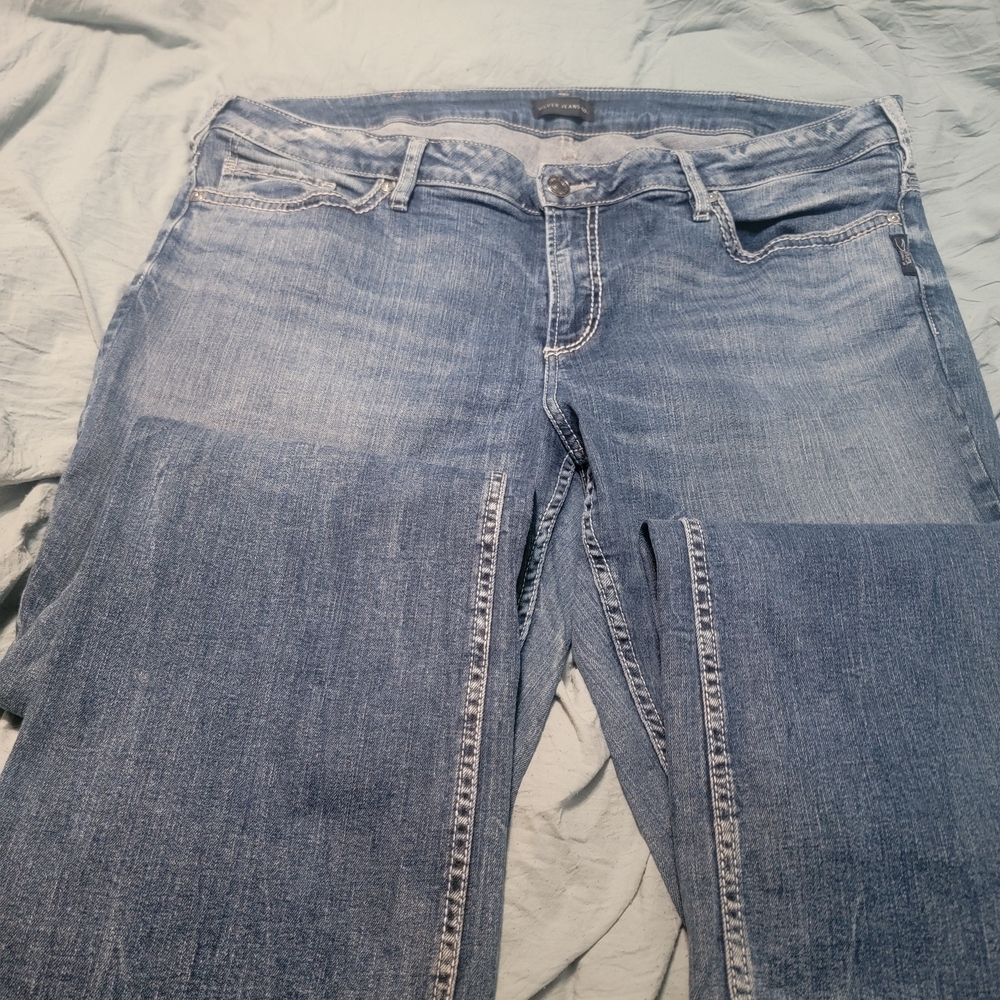 Silver Jeans Light Blue Boot Cut Denim